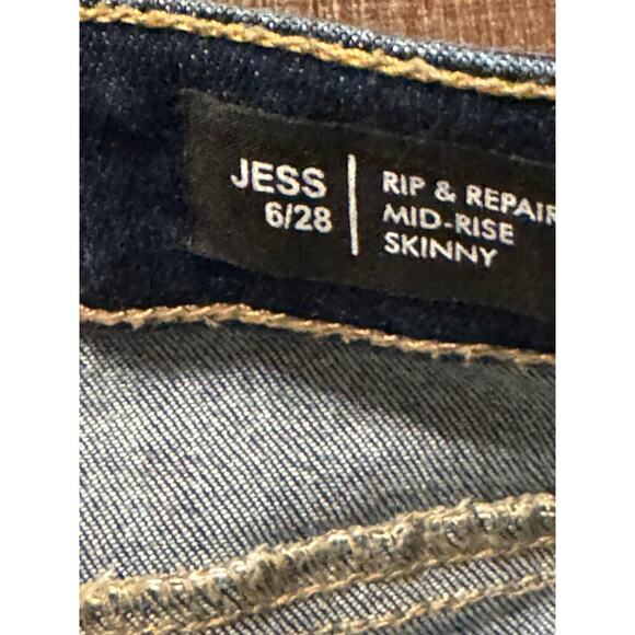 Buffalo David Bitton Destressed Jeans sz 6/28 - Picture 6 of 10